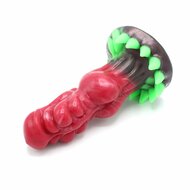 Kiotos Monstar - Amazing Dildo Beast 83 - Siliconen - Lengte 20 cm - Diameter 7 cm - Multicolour