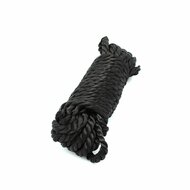 Kiotos - Deluxe Bondage Touw - Zwart - 10 meter
