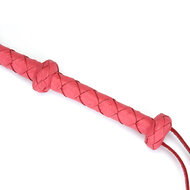 Liebe Seele - Angel's Kiss Bullwhip - Leren Bull Whip - Roze