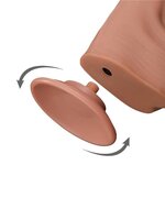 Lovetoy - Dildo - Sliding Skin Dildo - Lengte 29 cm - Lichte Huidskleur