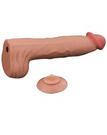 Lovetoy - Dildo Met Sliding Skin Technologie - 36 x 6.6 cm - Lichte Huidskleur