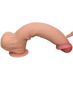 Lovetoy - Dildo Met Sliding Skin Technologie - 36 x 6.6 cm - Lichte Huidskleur