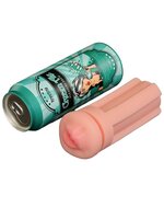 Lovetoy - Masturbator in Bierblikje - Pleasure Brew Blonde Ale Vagina Masturbator - Nude & Groen - TPE