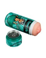 Lovetoy - Masturbator in Bierblikje - Pleasure Brew Blonde Ale Vagina Masturbator - Nude & Groen - TPE