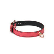 Liebe Seele - Angel's Kiss - Smalle Choker Met O-ring - Luxe En exclusief ontwerp - Roze/Rosé Goud