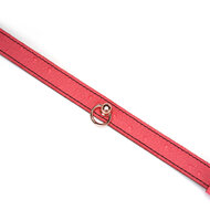 Liebe Seele - Angel's Kiss - Smalle Choker Met O-ring - Luxe En exclusief ontwerp - Roze/Rosé Goud