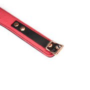 Liebe Seele - Angel's Kiss - Curved Collar Met Leash - Luxe En exclusief ontwerp - Roze/Zwart/Rosé Goud