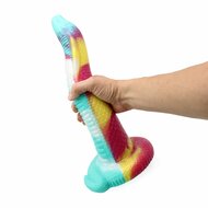 Kiotos Monstar Dildo Beast 85 - Dildo in de Vorm van een Slang - 39 cm - 10 cm - Multicolour