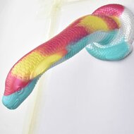 Kiotos Monstar Dildo Beast 85 - Dildo in de Vorm van een Slang - 39 cm - 10 cm - Multicolour
