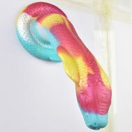Kiotos Monstar Dildo Beast 85 - Dildo in de Vorm van een Slang - 39 cm - 10 cm - Multicolour