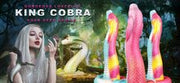 Kiotos Monstar Dildo Beast 85 - Dildo in de Vorm van een Slang - 39 cm - 10 cm - Multicolour