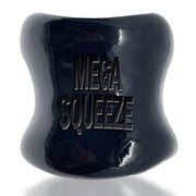 Oxballs - Mega Squeeze - Rekbare Ballstretcher van TPR - Zwart