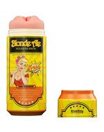 Lovetoy - Masturbator in Bierblikje - Pleasure Brew Blonde Ale Vagina Masturbator - Nude & Geel - TPE