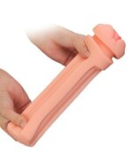 Lovetoy - Masturbator in Bierblikje - Pleasure Brew Blonde Ale Vagina Masturbator - Nude & Geel - TPE