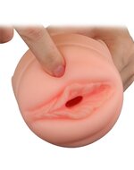 Lovetoy - Masturbator in Bierblikje - Pleasure Brew Blonde Ale Vagina Masturbator - Nude & Geel - TPE