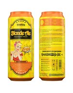 Lovetoy - Masturbator in Bierblikje - Pleasure Brew Blonde Ale Vagina Masturbator - Nude & Geel - TPE