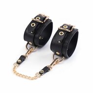 Kiotos - BDSM Fancy 5 Item Kit - Luxe Draagtas met 5 Verschillende BDSM Artikelen - Zwart