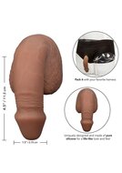Calexotics - Siliconen Packing Penis - Slappe Penis - FtM Drag - 12,75 cm - medium huidskleur
