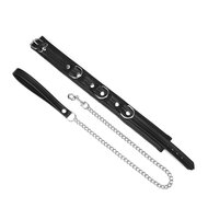 Liebe Seele - Black Bond - Eco-vriendelijke Collar Met Leiband - Nikkelvrije Hardware - Zwart