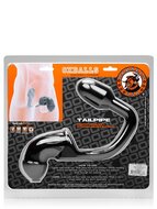 Oxballs - Tailpipe - Flexibele Kuisheidskooi met Buttplug - TPR - Zwart