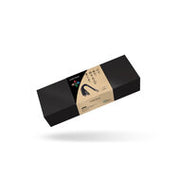 Liebe Seele - Black Bond - Bonded Leren Flogger - Eco-vriendelijk - Zwart