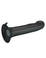 Pretty Love - Murray - Vibrerende Dildo - 19 cm - Zwart - USB Oplaadbaar - Siliconen
