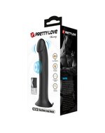 Pretty Love - Murray - Vibrerende Dildo - 19 cm - Zwart - USB Oplaadbaar - Siliconen