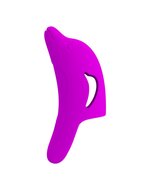 Pretty Love - Delphini - Vinger Vibrator - Roze - Siliconen - USB Oplaadbaar - 10 standen