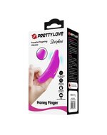 Pretty Love - Delphini - Vinger Vibrator - Roze - Siliconen - USB Oplaadbaar - 10 standen