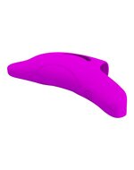 Pretty Love - Delphini - Vinger Vibrator - Roze - Siliconen - USB Oplaadbaar - 10 standen