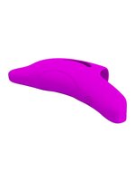 Pretty Love - Delphini - Vinger Vibrator - Roze - Siliconen - USB Oplaadbaar - 10 standen