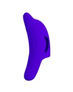Pretty Love - Delphini - Vinger Vibrator - Paars - Siliconen - USB Oplaadbaar - 10 standen