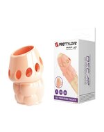 Pretty Love - Oscar - Penis Sleeve - Cock Sleeve Voor Langdurige en Sterkere Erecties - Lichte Huidskleur