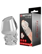 Pretty Love - Matias - Penis Sleeve - Cock Sleeve Voor Langdurige en Sterkere Erecties - Transparant