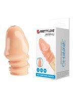 Pretty Love - Jeremy - Penis Sleeve - Cock Sleeve Voor Verminderen Bloedstroom voor Hardere Erecties - Lichte Huidskleur