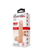 Pretty Love - Catoblepas - Realistische Vibrerende Dildo - 20.6 x 4.4 cm - Lichte Huidskleur