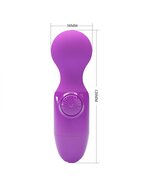 Pretty Love - Little Cute - Vibrator - Mini Stick - Mini Wand Vibrator - Paars