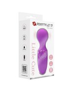 Pretty Love - Little Cute - Vibrator - Mini Stick - Mini Wand Vibrator - Paars