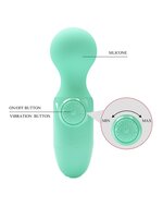 Pretty Love - Little Cute - Vibrator - Mini Stick - Mini Wand Vibrator - Groen