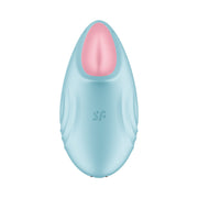 Satisfyer - Tropical Tip - Clitoris Vibrator - App Control - Lichtblauw-Erotiekvoordeel.nl