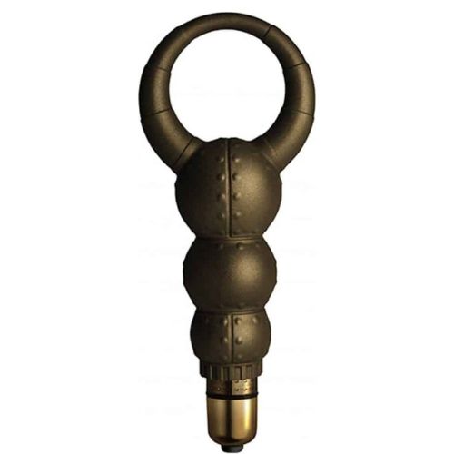 Rocks-off - Poseidon - Vibrerende Cockring met Clitoris Stimulator - 10 snelheden - Brons