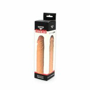 Kiotos - Penis Sleeve van 18.5 cm - Realistische sensatie - TPE - Lichte Huidskleur