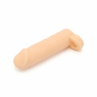 Kiotos - Realistische Penis Sleeve - Extra Soft - Met Ballstretcher - Comfort, Plezier en Extra Omtrek