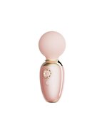 ZALO - Ava - Verwarming Mini Wandvibrator met appbediening - Lichtroze