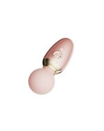 ZALO - Ava - Verwarming Mini Wandvibrator met appbediening - Lichtroze