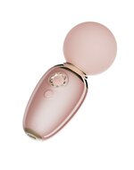 ZALO - Ava - Verwarming Mini Wandvibrator met appbediening - Lichtroze