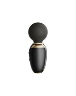 ZALO - Ava - Verwarming Mini Wandvibrator met appbediening - Zwart