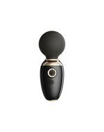 ZALO - Ava - Verwarming Mini Wandvibrator met appbediening - Zwart