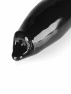 Oxballs - Fido - Penis Sleeve met Animal Knot - Rekbaar TPR - Zwart - Puppy Play