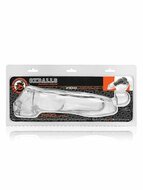 Oxballs - Fido - Penis Sleeve met Animal Knot - Rekbaar TPR - Transparant - Puppy Play